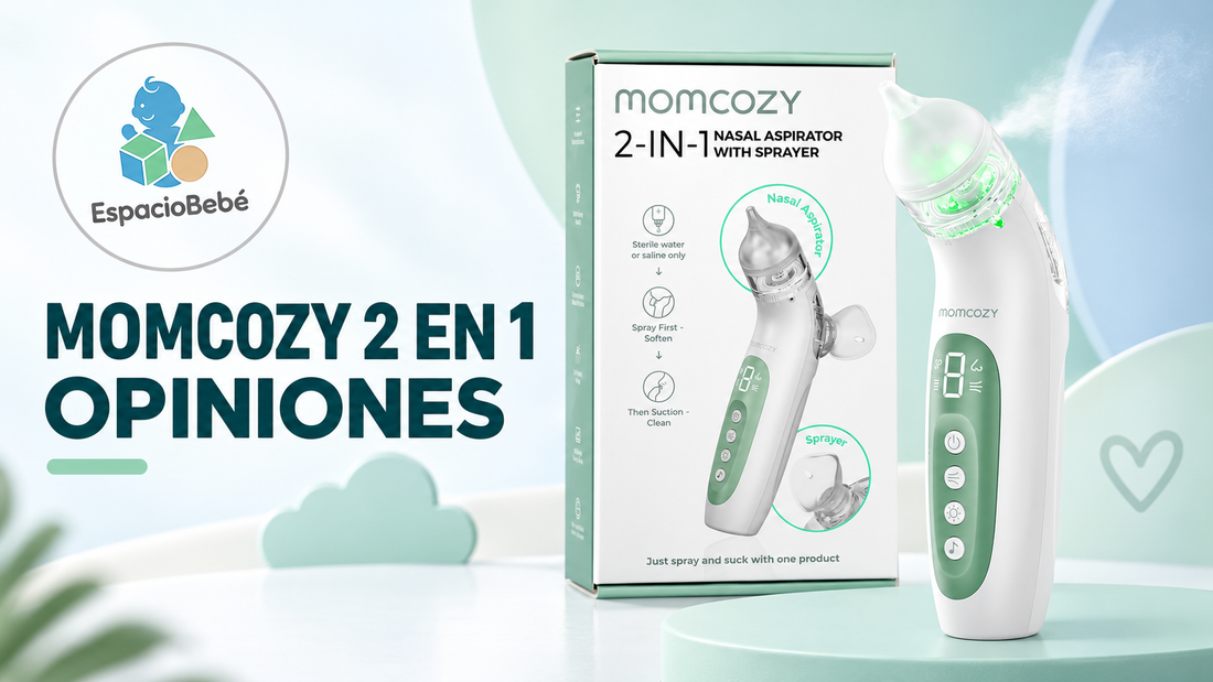 Aspirador nasal Momcozy 2 en 1 opiniones