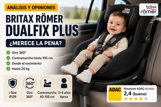 Britax Römer Dualfix Plus silla de coche giratoria 360 grados