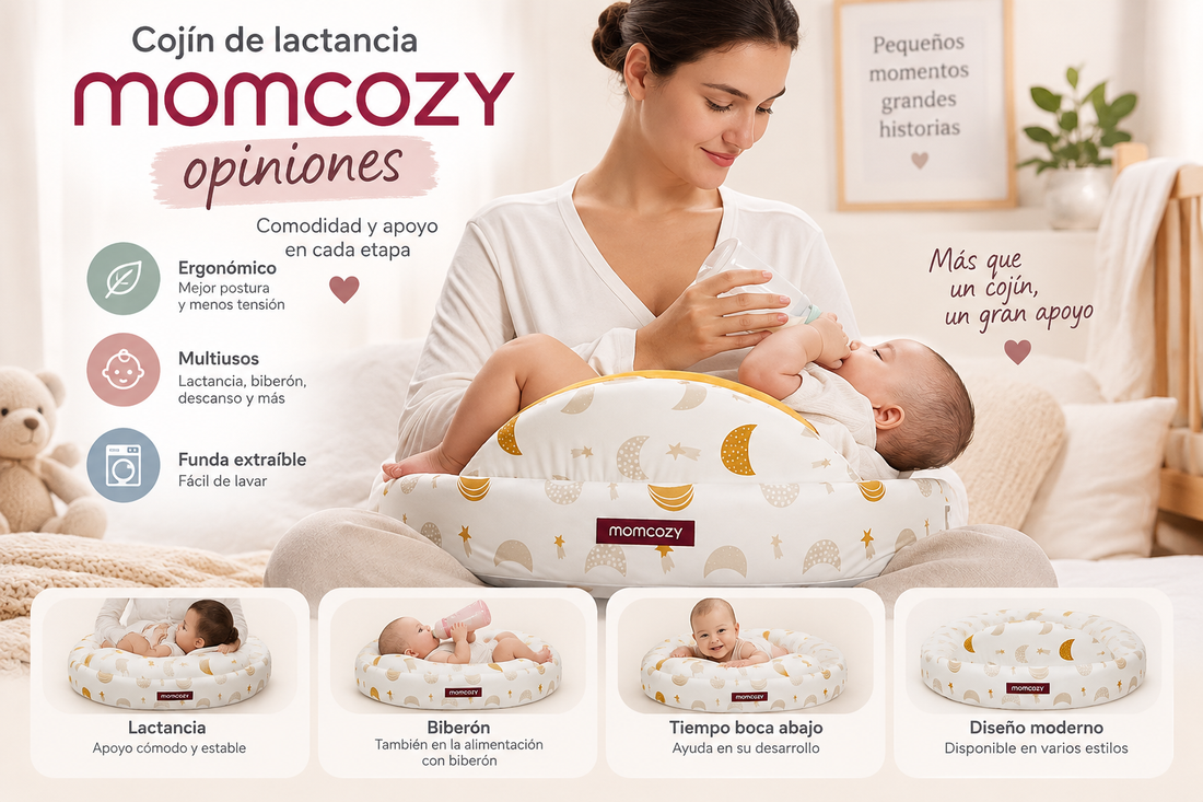 Cojín de lactancia Momcozy opiniones