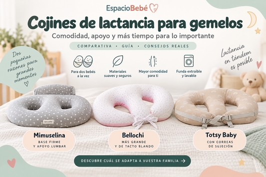 Cojines de lactancia para gemelos