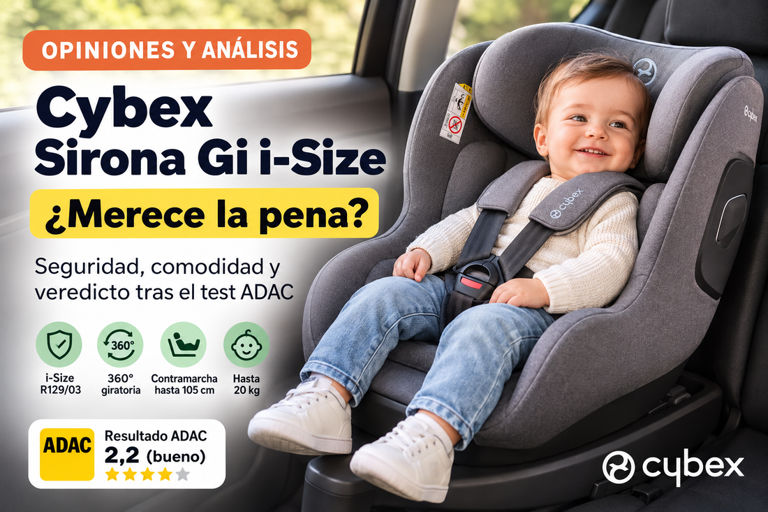 Cybex Sirona Gi i-Size silla de coche giratoria 360 grados