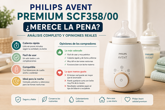 Philips Avent Premium SCF358/00: análisis, ventajas, inconvenientes y opiniones