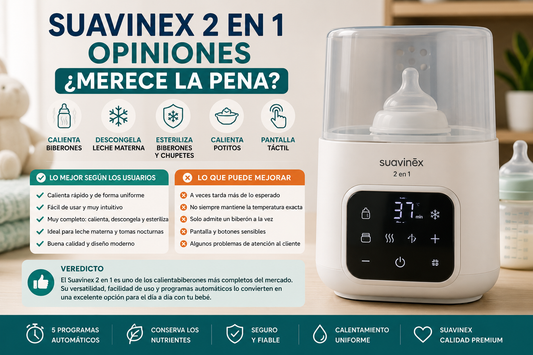 Suavinex 2 en 1: análisis, funciones, ventajas, inconvenientes y opiniones