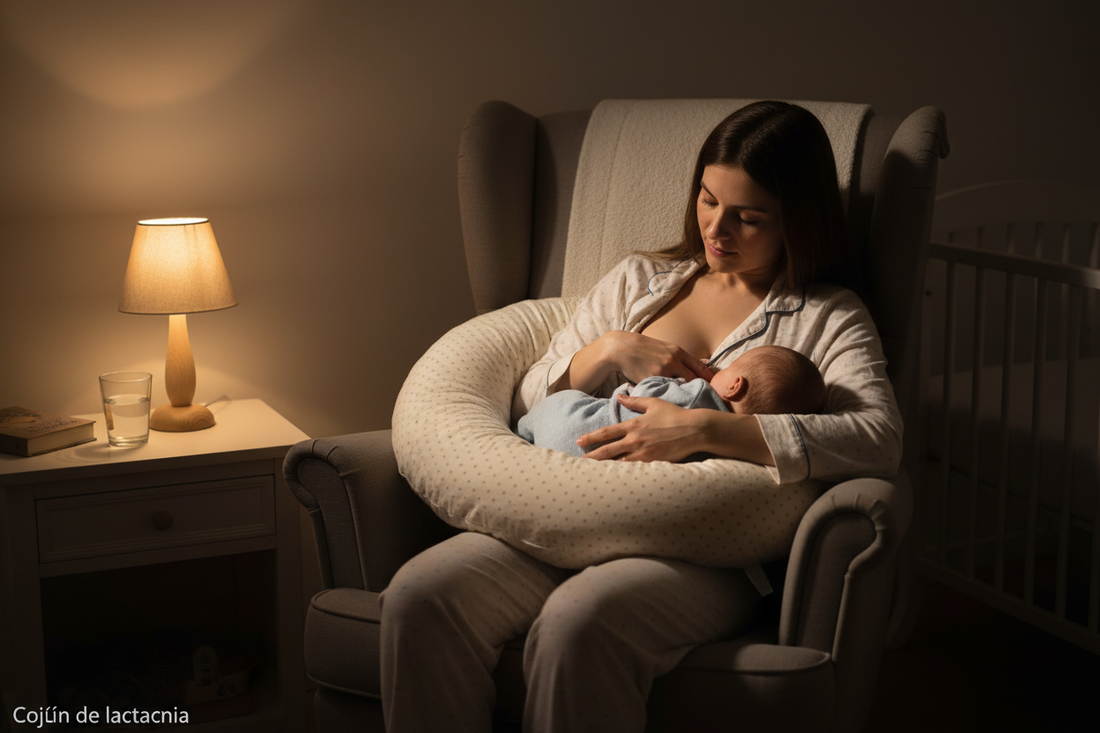 Lactancia nocturna del bebé: cómo organizar la habitación y facilitar el descanso
