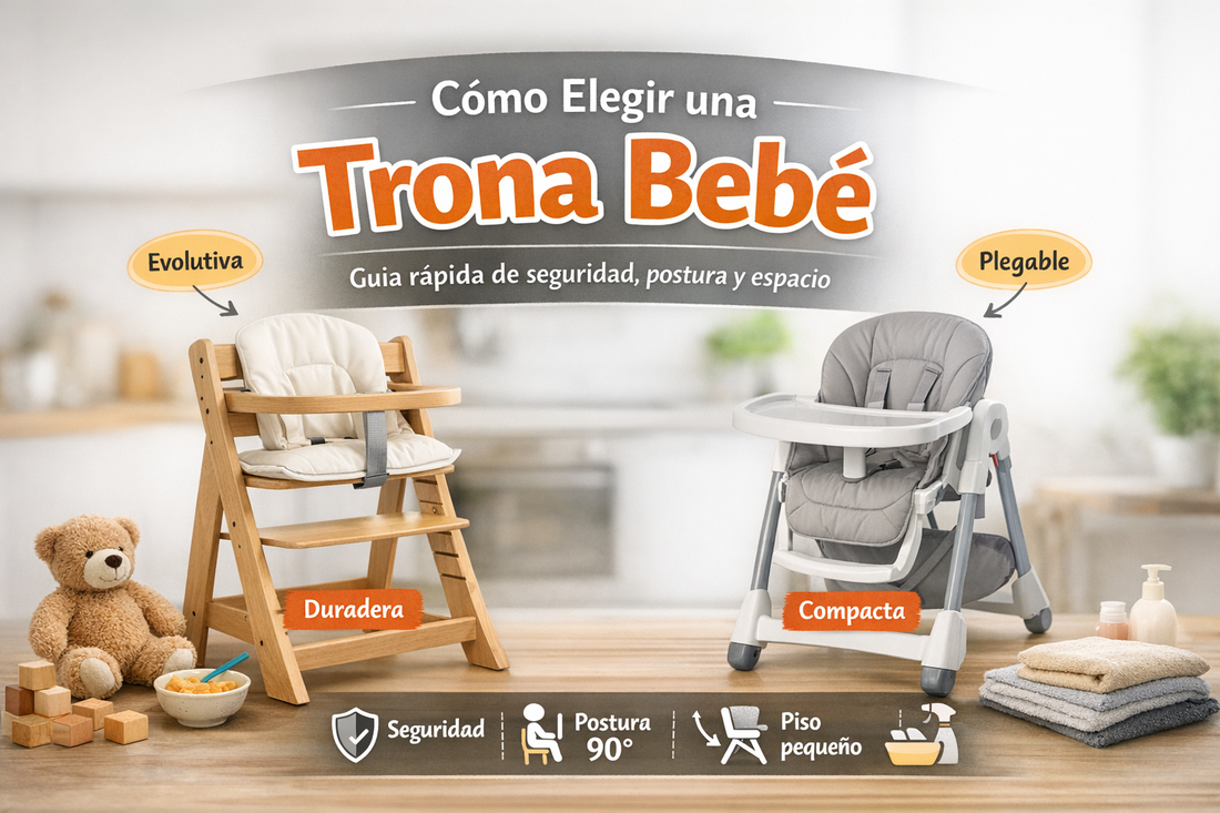 como elegir trona de bebé