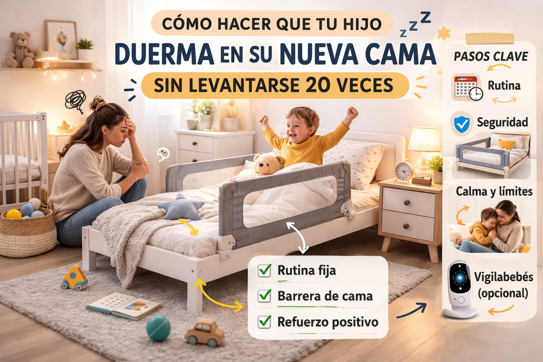 mi hijo se levanta de la cama