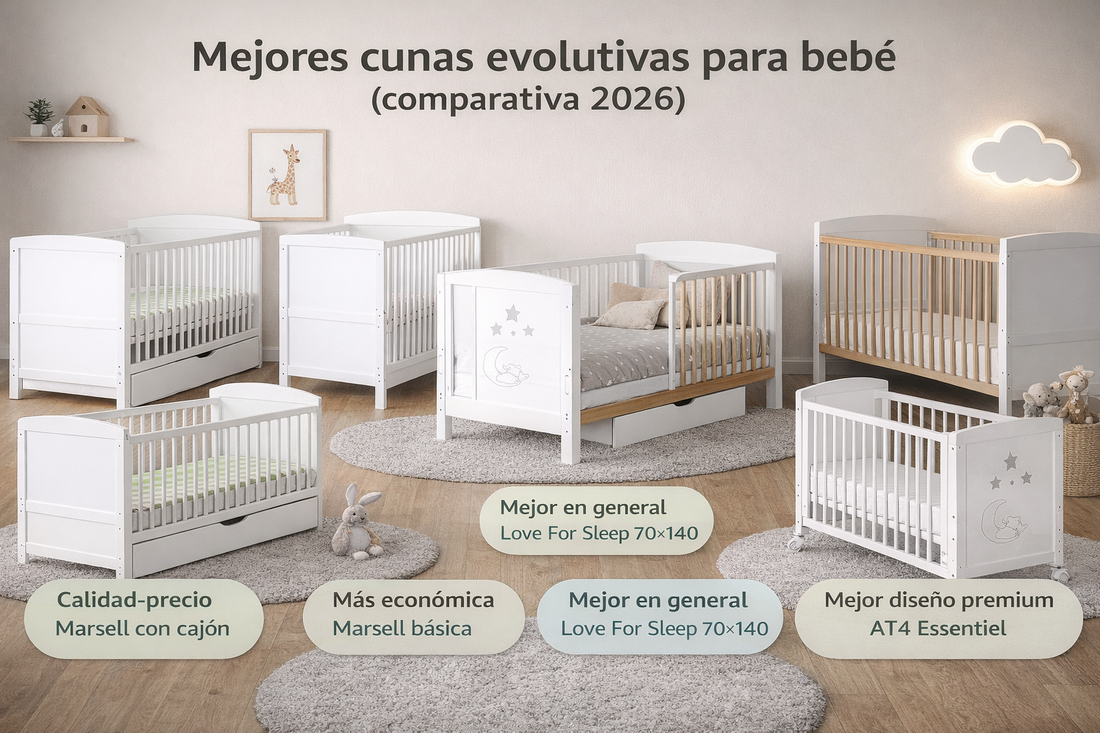 mejores cunas evolutivas para bebé