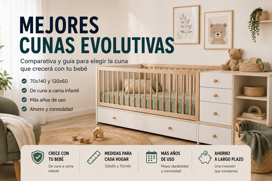 mejores cunas evolutivas para bebé