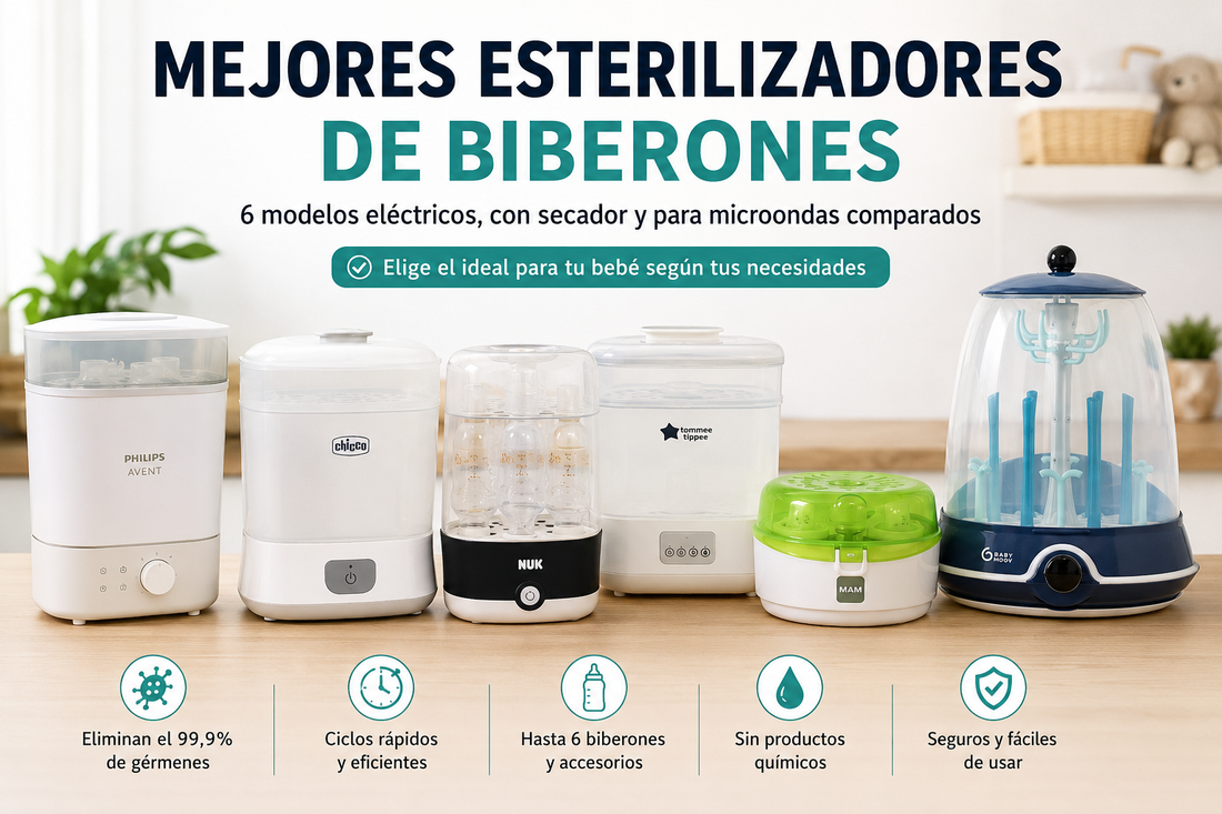 mejores esterilizadores de biberones
