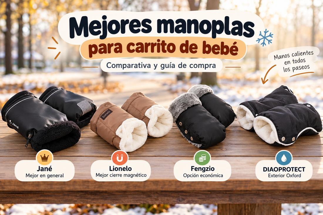 mejores manoplas carrito de bebé