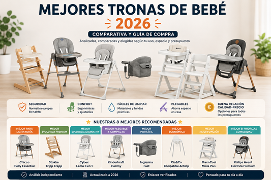 mejores tronas para bebé