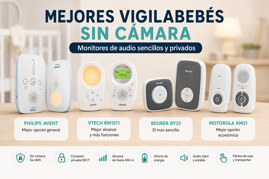 mejores vigilabebes sin camaras