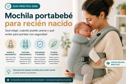mochila portabebé recién nacido
