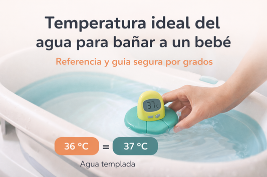 temperatura baño bebé