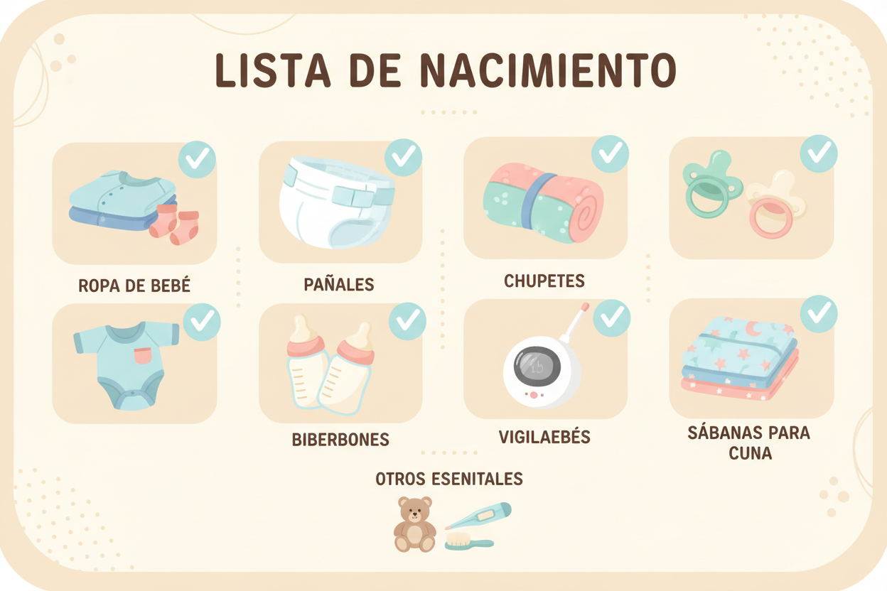 lista nacimiento bebé